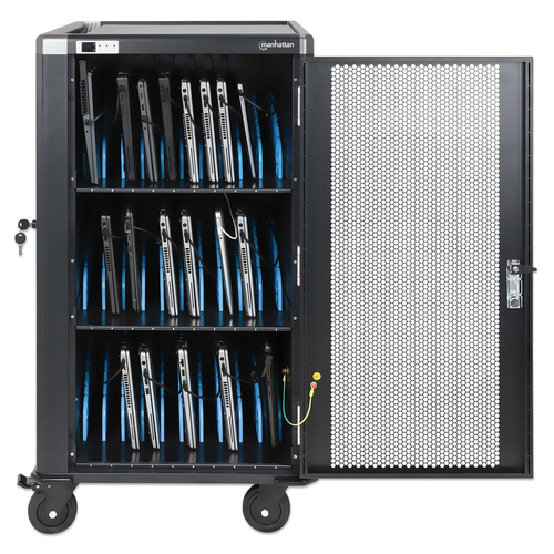 Manhattan 32-Bay Charging Trolley - Image 2